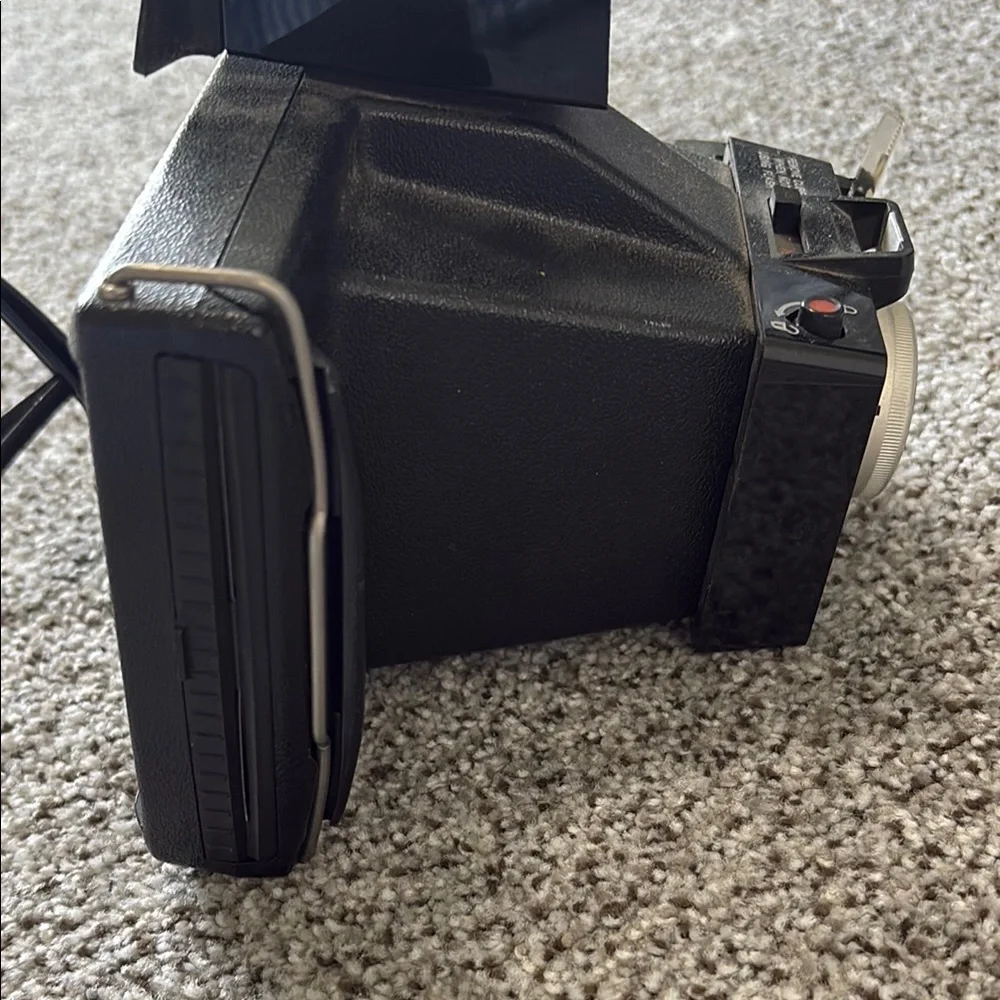 Polaroid Super Shooter Land Camera - Black and Silver